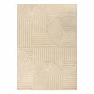 Béžový vlněný koberec 200x290 cm Zen Garden – Flair Rugs