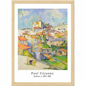 Plakát v rámu 55x75 cm Paul Cézanne – Wallity