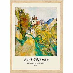 Plakát v rámu 35x45 cm Paul Cézanne – Wallity