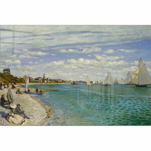 Skleněný obraz 70x50 cm Claude Monet – Wallity