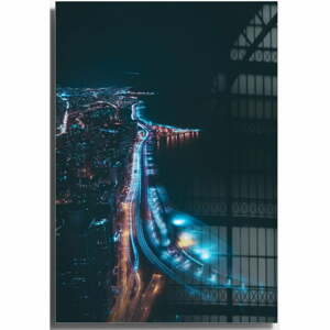 Skleněný obraz 50x70 cm Night Way – Wallity