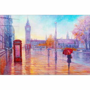 Skleněný obraz 100x70 cm London – Wallity