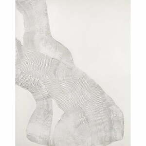 Ručně malovaný obraz 90x120 cm White Sculpture – Malerifabrikken