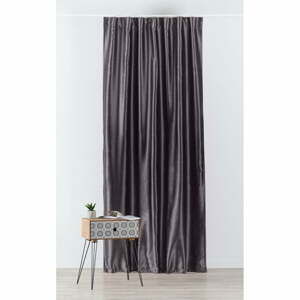 Antracitový zatemňovací závěs 135x245 cm Supreme – Mendola Fabrics