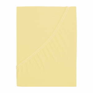 Žluté napínací prostěradlo 90x200 cm – B.E.S.