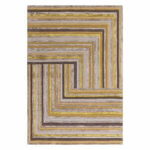 Okrově žlutý vlněný koberec 200x300 cm Network Gold – Asiatic Carpets