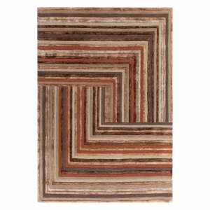 Vlněný koberec v cihlové barvě 120x170 cm Network Terracotta – Asiatic Carpets