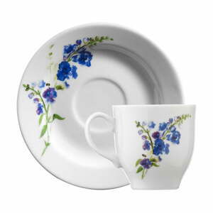 Bílo-modré porcelánové šálky v sadě 6 ks 0.9 l – Hermia