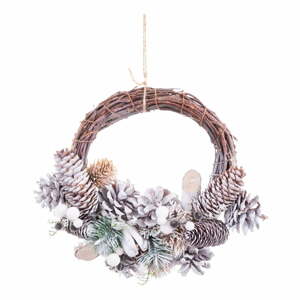 Vánoční věnec ø 22 cm Snow Pine – Casa Selección