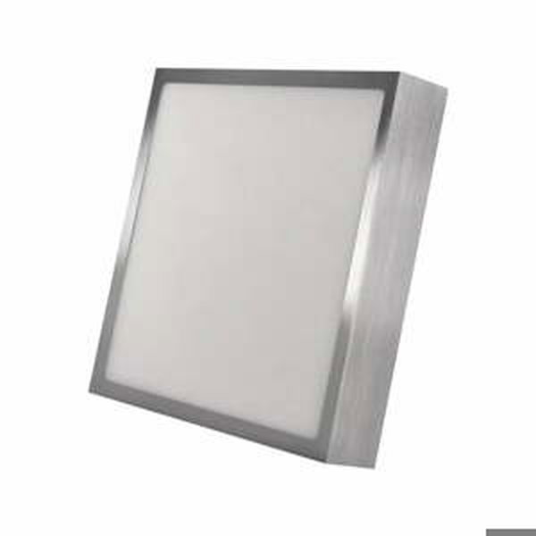 LED stropní svítidlo v leskle stříbrné barvě 22,5x22,5 cm Nexxo – EMOS