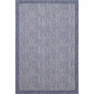 Tmavě modrý vlněný koberec 133x180 cm Linea – Agnella