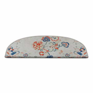 Nášlapy na schody v sadě 16 ks 20x65 cm Floral Path – Vitaus