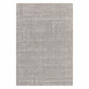 Světle šedý vlněný koberec 120x170 cm Maze – Asiatic Carpets