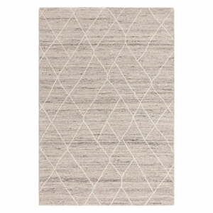 Světle šedý vlněný koberec 200x290 cm Noah – Asiatic Carpets