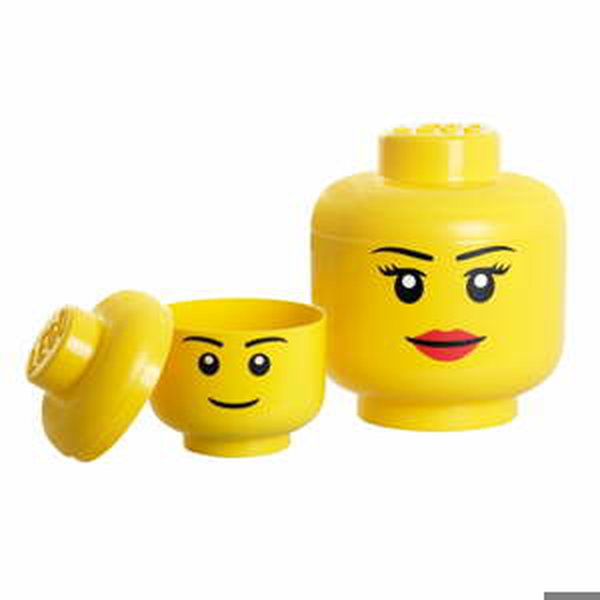 Úložný panáček LEGO® Girl, ⌀ 24,2 cm