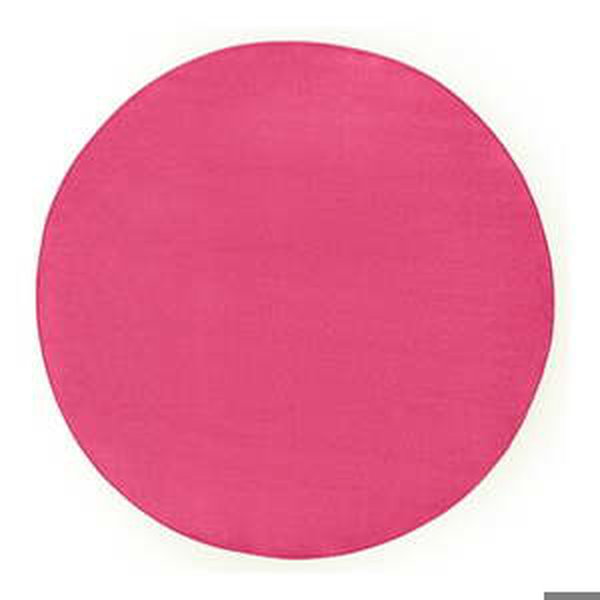 Růžový koberec Hanse Home, ⌀ 133 cm