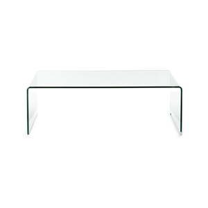 Skleněný konferenční stolek 55x110 cm Cristal – Tomasucci