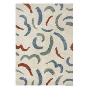 Krémový koberec 200x290 cm Squiggle – Flair Rugs