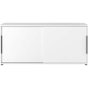 Bílá skříňka s posuvnými dveřmi 160x74 cm Mailand – Germania