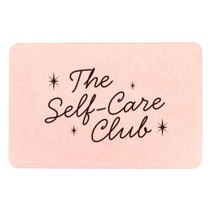 Růžová koupelnová předložka 39x60 cm Self Care Club – Artsy Doormats