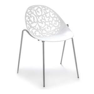 Bílé jídelní židle v sadě 2 ks Eura – Tomasucci