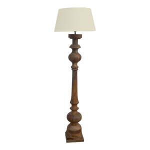 Hnědá stojací lampa (výška 129 cm) – Antic Line