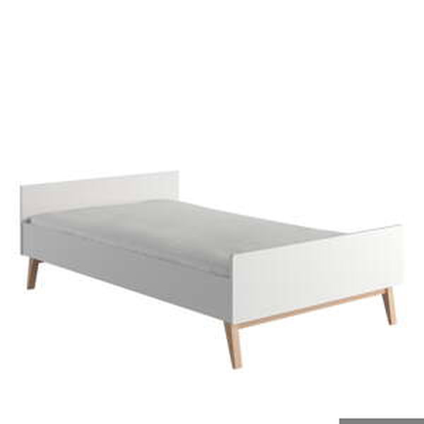Bílá dětská postel 120x200 cm Swing – Pinio