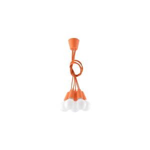 Oranžové závěsné svítidlo ø 25 cm Rene – Nice Lamps