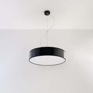 Černé závěsné svítidlo ø 45 cm Atis – Nice Lamps