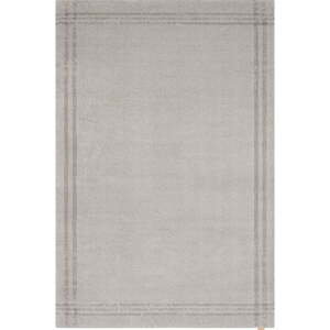 Krémový vlněný koberec 120x180 cm Calisia M Grid Rim – Agnella