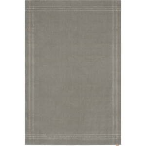 Světle šedý vlněný koberec 300x400 cm Calisia M Grid Rim – Agnella