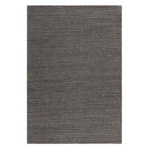 Antracitový ručně tkaný jutový koberec 160x230 cm Oakley – Asiatic Carpets