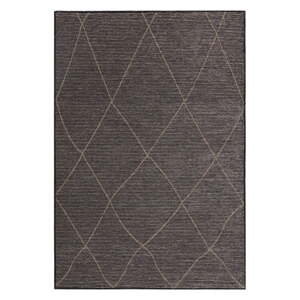 Tmavě šedý koberec s příměsí juty 200x290 cm Mulberrry – Asiatic Carpets