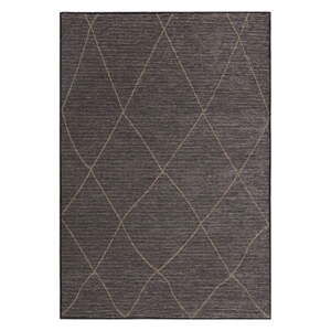 Tmavě šedý koberec s příměsí juty 120x170 cm Mulberrry – Asiatic Carpets