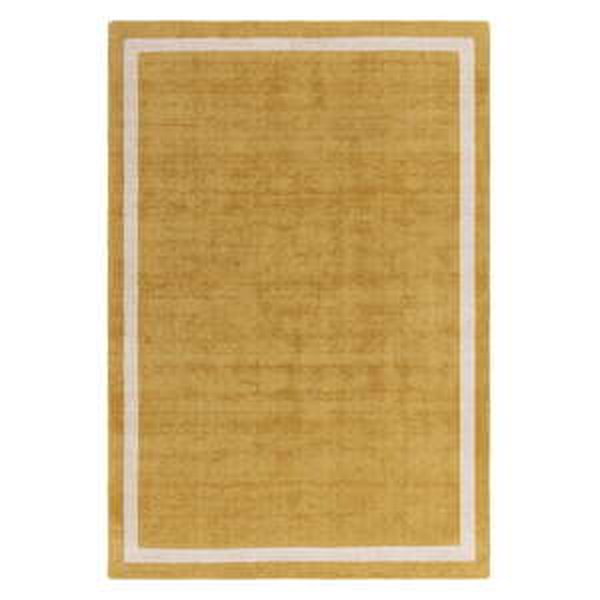 Okrově žlutý ručně tkaný vlněný koberec 160x230 cm Albi – Asiatic Carpets
