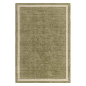 Khaki ručně tkaný vlněný koberec 200x300 cm Albi – Asiatic Carpets