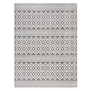 Šedý pratelný koberec z žinylky 80x160 cm Jhansi – Flair Rugs