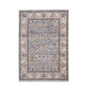 Modro-krémový běhoun 80x300 cm Vintage – Think Rugs