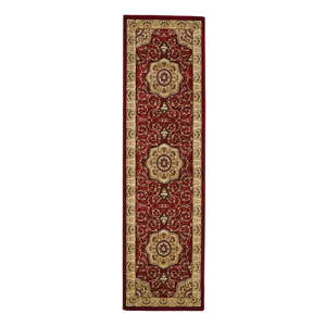 Červený běhoun 67x240 cm Heritage – Think Rugs