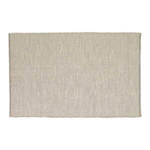 Světle šedý oboustranný ručně tkaný koberec s příměsí vlny 200x300 cm Poppy – Hübsch