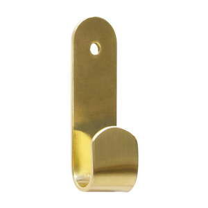 Nástěnný kovový háček ve zlaté barvě Piccolo – Hübsch