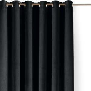 Černý sametový dimout závěs 140x250 cm Velto – Filumi