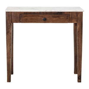 Hnědý konzolový stolek 79x28 cm Hauge – Bloomingville