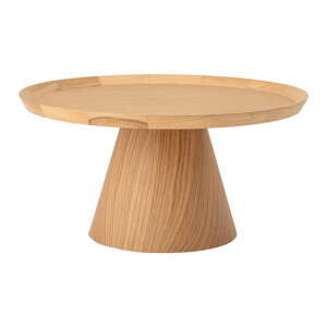 Kulatý konferenční stolek v dekoru dubu v přírodní barvě ø 74 cm Luana – Bloomingville