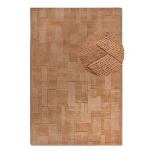 Hnědý ručně tkaný vlněný koberec 120x170 cm Wilhelmine – Villeroy&Boch