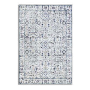 Světle modrý koberec 120x160 cm Saveh Cream Blue – Elle Decoration