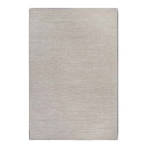 Béžový ručně tkaný koberec s příměsí vlny 160x230 cm Pradesh Linen White – Elle Decoration