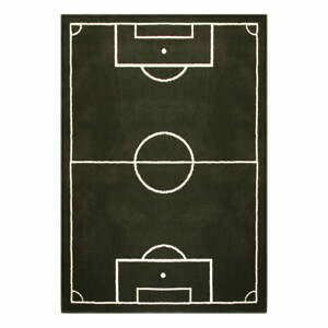 Dětský zelený koberec Hanse Home Football Field, 80 x 150 cm