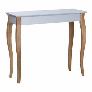 Světle šedý odkládací stolek Ragaba Console, délka 85 cm