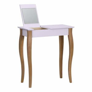 Růžový toaletní stolek se zrcadlem Ragaba Dressing Table, délka 65 cm